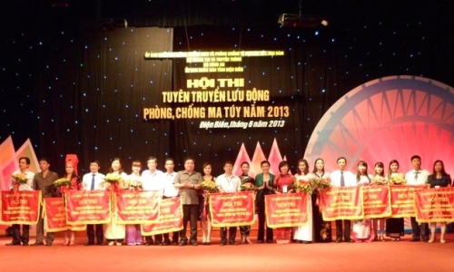 Điện Biên: Hội thi tuyên truyền lưu động phòng, chống HIV/AIDS, ma túy, mại dâm năm 2013